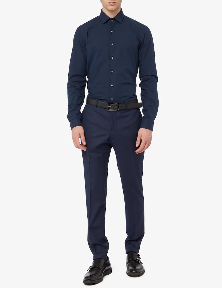 Calvin Klein Camicia popeline stretch slim - immagine 3 Calvin Klein Camicia popeline stretch slim - immagine 3