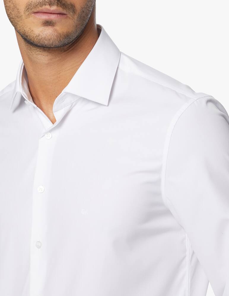 rinascente Calvin Klein Camicia in popeline di cotone aderente