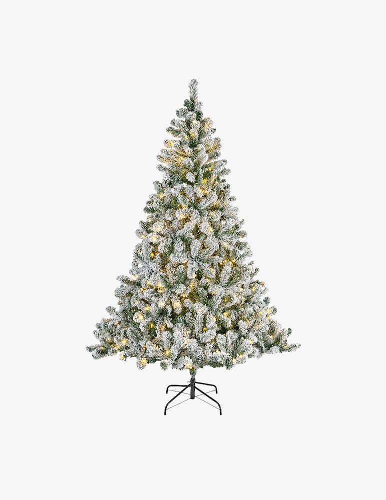 Kaemingk Albero LED snowy Imperial pine h 210 - verde - immagine 1 Kaemingk Albero LED snowy Imperial pine h 210 - verde - immagine 1