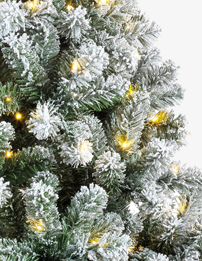rinascente Kaemingk Albero Led Snowy Imperial Pine h 210 - Verde