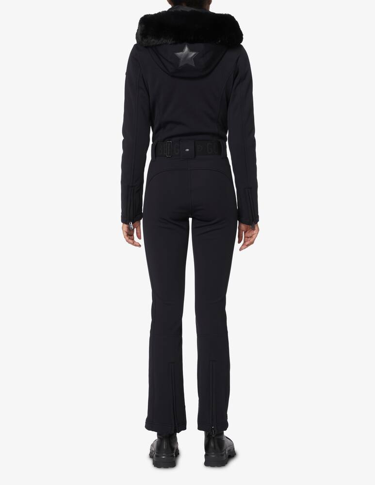 rinascente Goldbergh Parry faux fur jumpsuit - Black