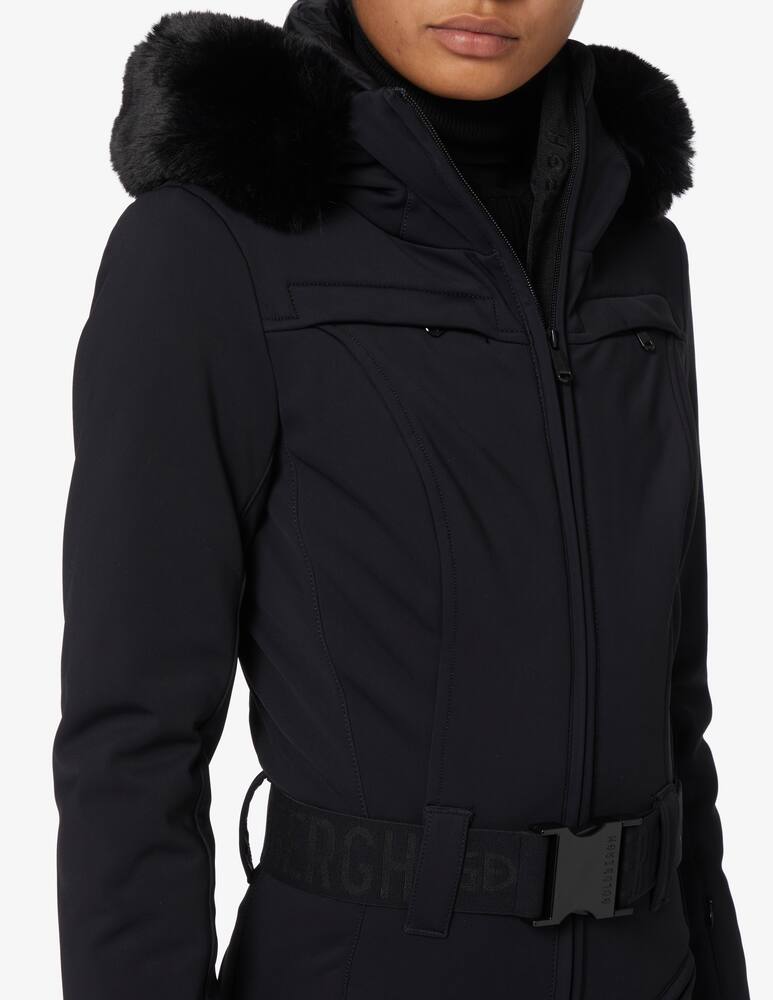 rinascente Goldbergh Parry faux fur jumpsuit - Black