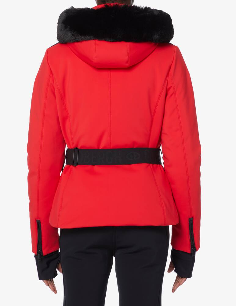 rinascente Goldbergh Giacca in finta pelliccia Hida - Rosso
