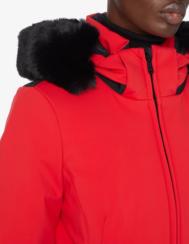 rinascente Goldbergh Giacca in finta pelliccia Hida - Rosso