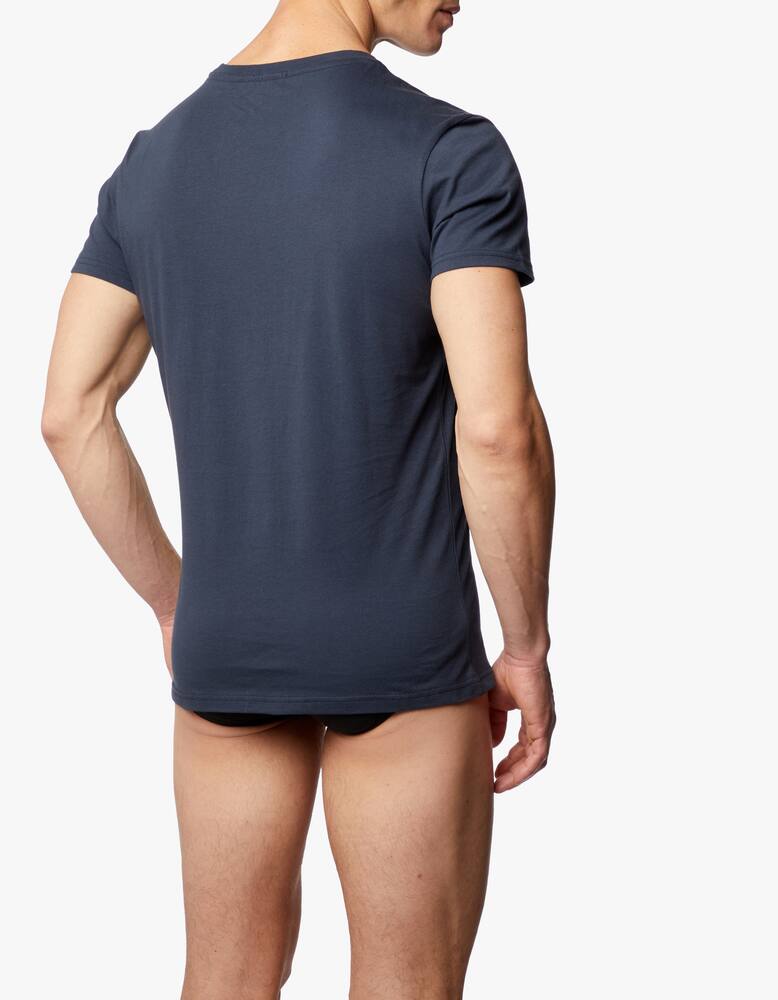 rinascente Tommy Hilfiger Ss tee logo t-shirt - blue