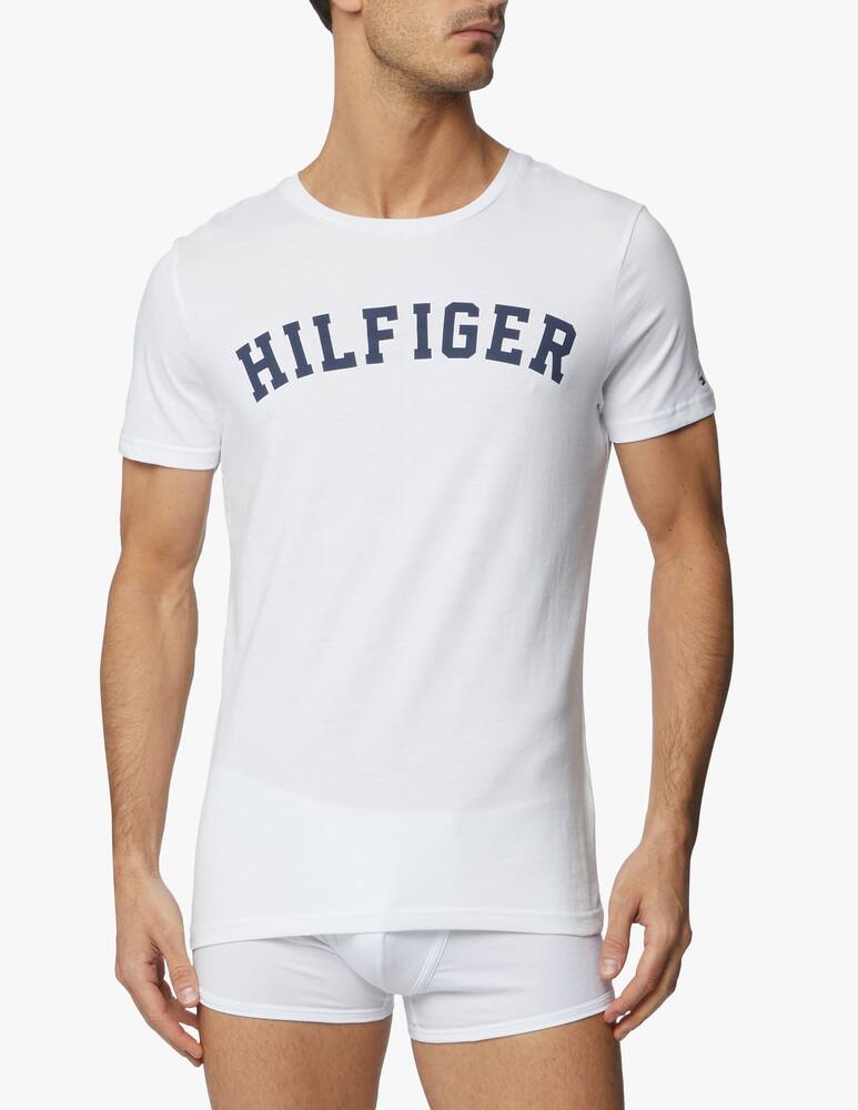 rinascente Tommy Hilfiger Ss tee logo t-shirt - white