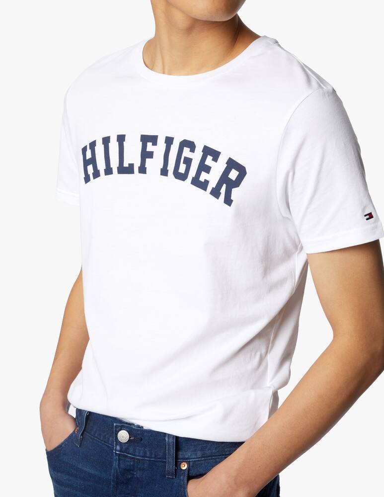 rinascente Tommy Hilfiger Ss tee logo t-shirt - white