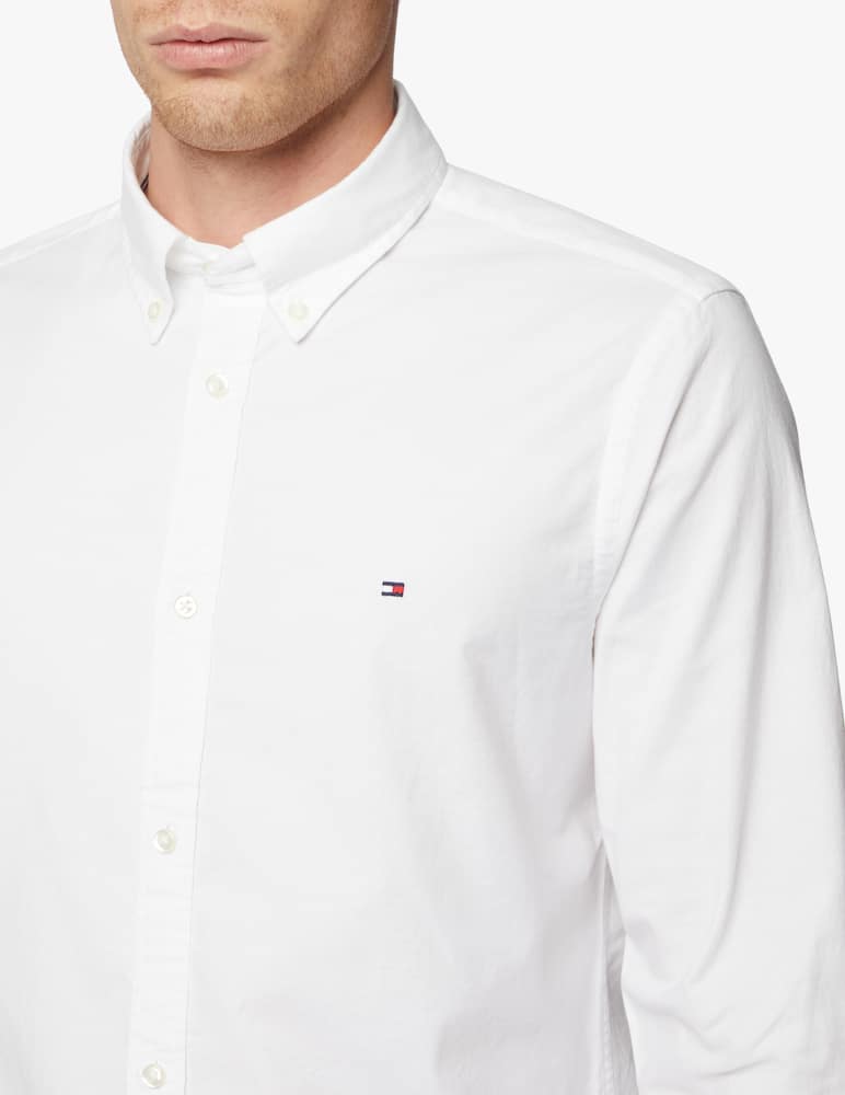 rinascente Tommy Hilfiger Core oxford slim shirt - white
