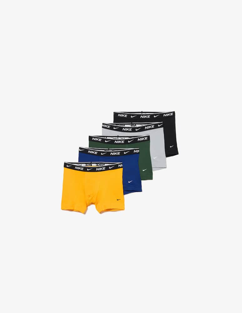 Nike Pack 5 boxer trunk in cotone stretch - immagine 1 Nike Pack 5 boxer trunk in cotone stretch - immagine 1