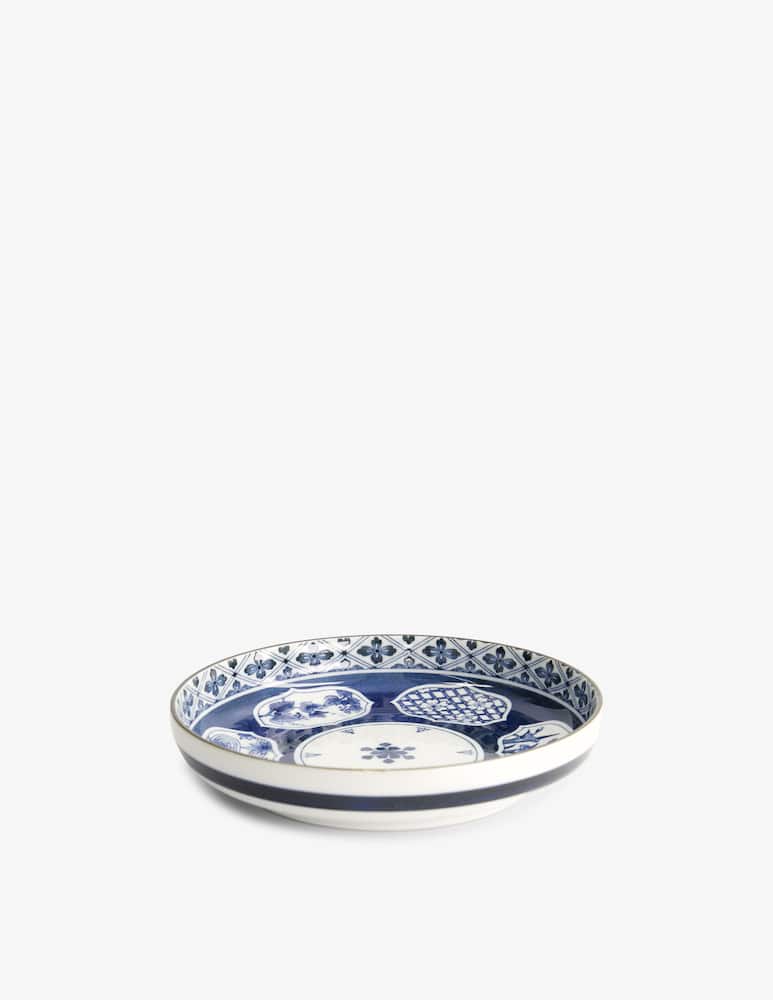 TOKYO design studio Plate Wa Mixed Bowls Pasta Matori Hishimon - picture 1 TOKYO design studio Plate Wa Mixed Bowls Pasta Matori Hishimon - picture 1