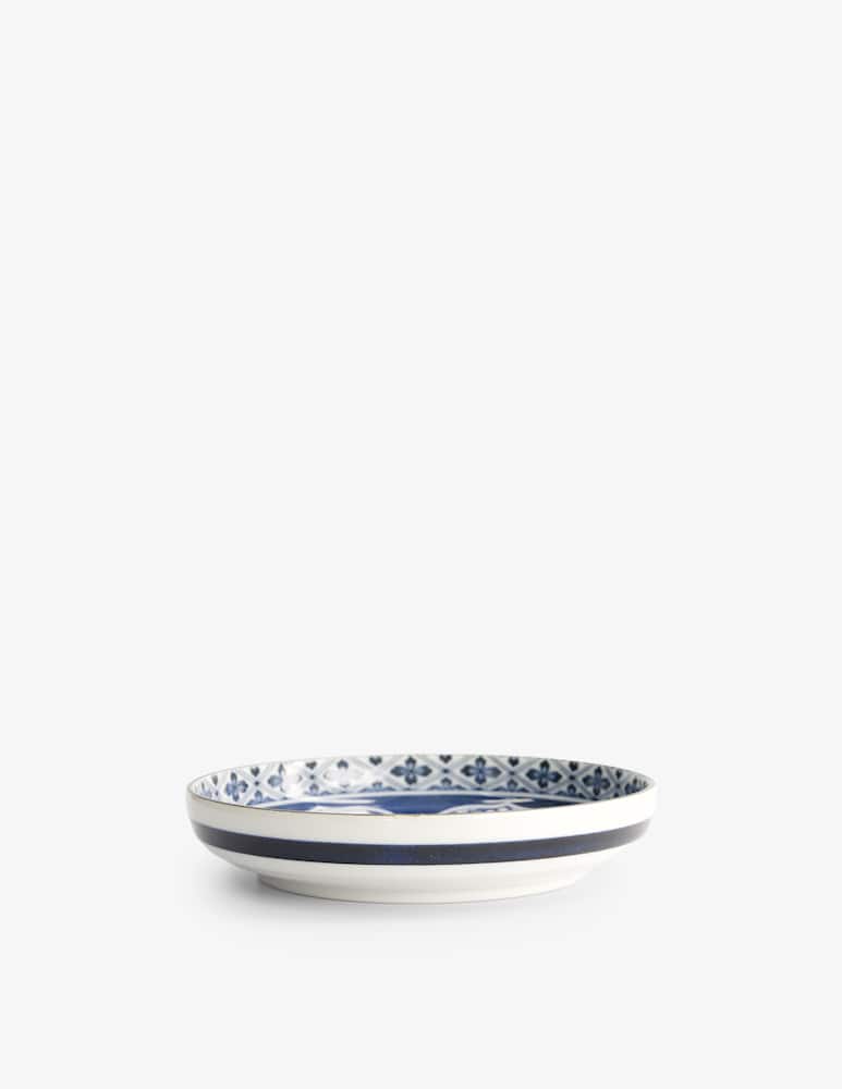 rinascente TOKYO design studio Wa Mixed Bowls Pasta Plate Matori Hishimon