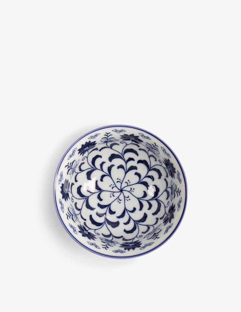 rinascente TOKYO design studio Tokyo Blue Botan Mixed Ciotola  400Ml