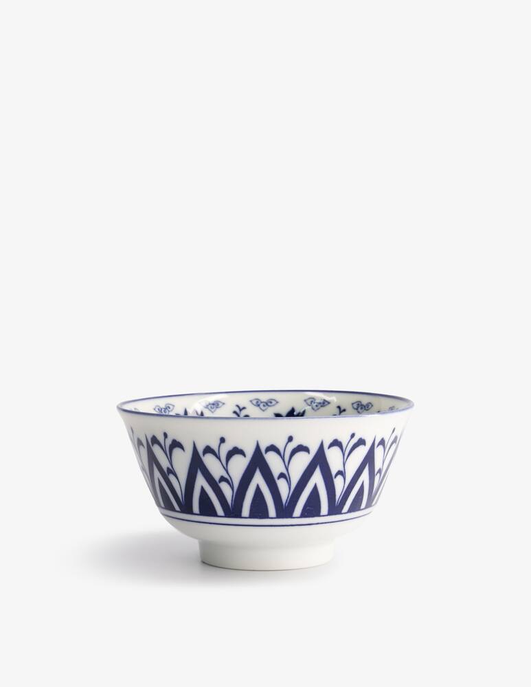 rinascente TOKYO design studio Tokyo Blue Botan Mixed Ciotola  400Ml