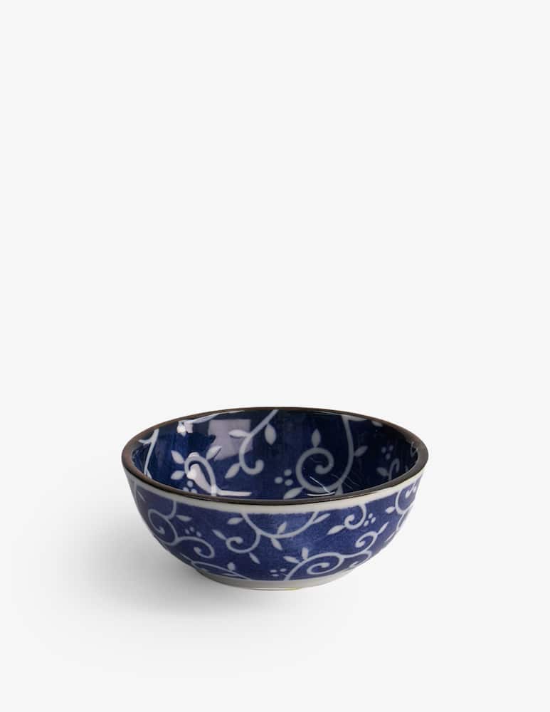 rinascente TOKYO design studio Tokyo Blue Karakusa Dish