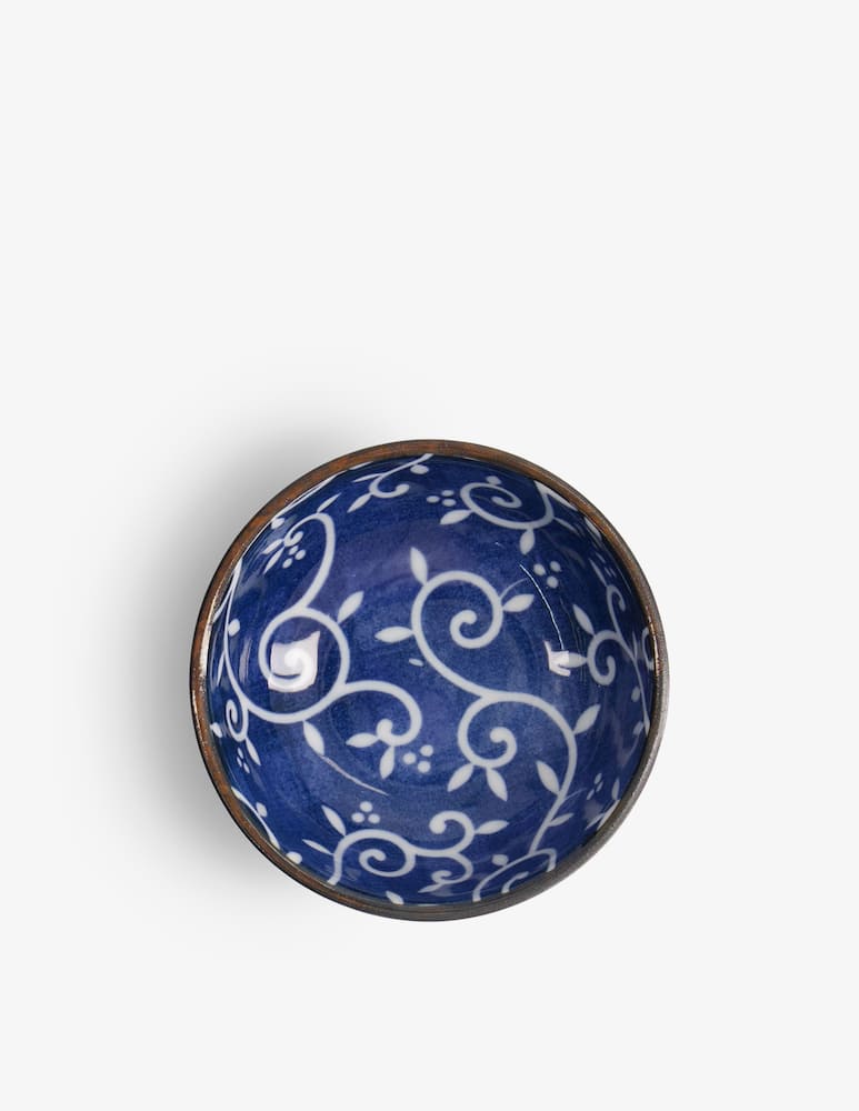 rinascente TOKYO design studio Tokyo Blue Karakusa Piatto