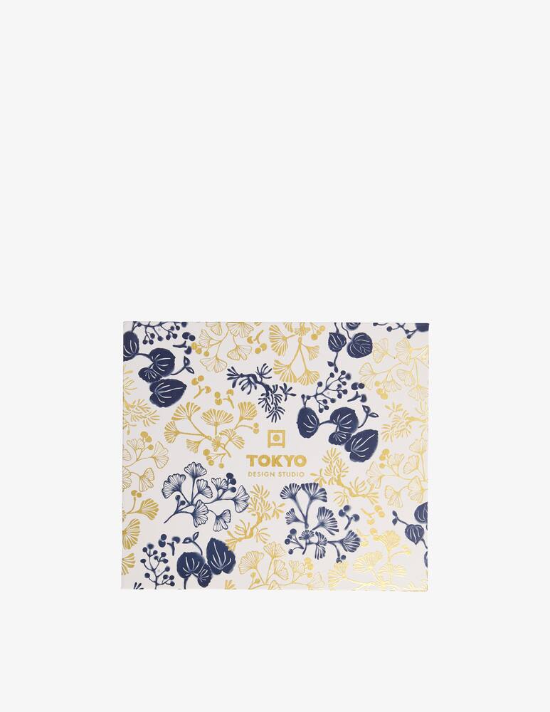 rinascente TOKYO design studio Flora Japonica Gold Sushi Piatto Gift Set 4Pcs