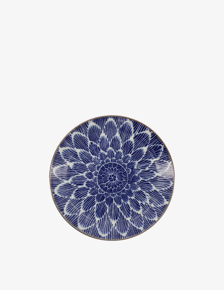 rinascente TOKYO design studio Ohuke Dahlia Piatto Rotondo - Blu