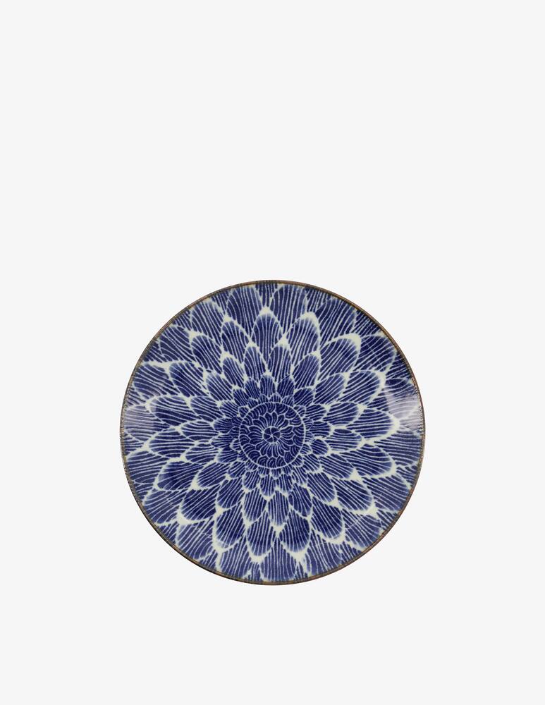 rinascente TOKYO design studio Ohuke Dahlia Piatto Rotondo - Blu