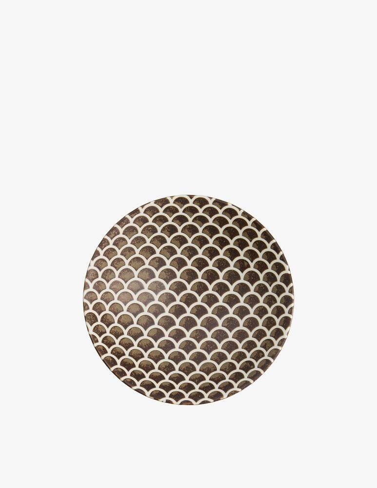 TOKYO design studio Iga Matte Mermaid Design Salad Bowl Green