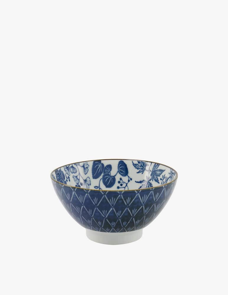 TOKYO design studio Flora Japonica Sori Bowl 950Ml Crane - picture 1 TOKYO design studio Flora Japonica Sori Bowl 950Ml Crane - picture 1