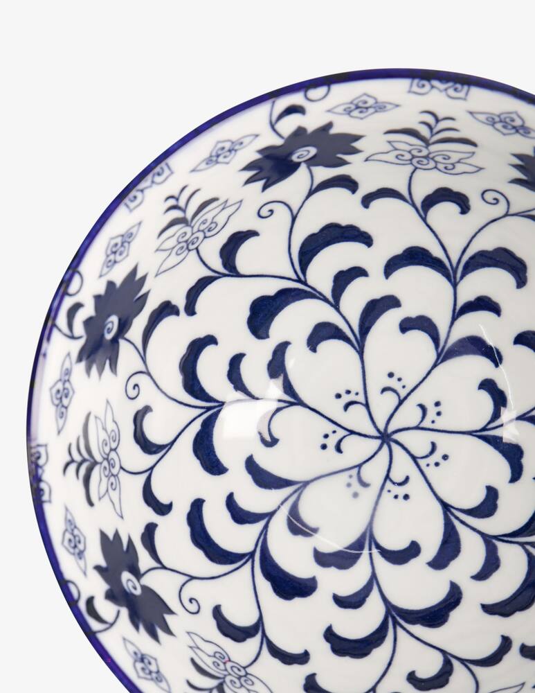 rinascente TOKYO design studio Tokyo Blue Mixed Ciotola Ramen  1000Ml Botan