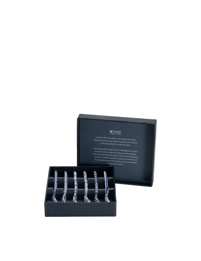 rinascente TOKYO design studio Spoon set 4pcs 13cm - Blue