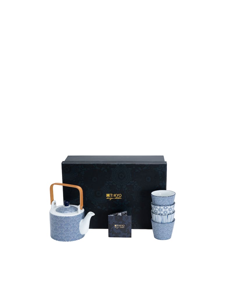 TOKYO design studio Set da tè punti 0.8lt Cups Lines Star Dots Wave - immagine 1 TOKYO design studio Set da tè punti 0.8lt Cups Lines Star Dots Wave - immagine 1