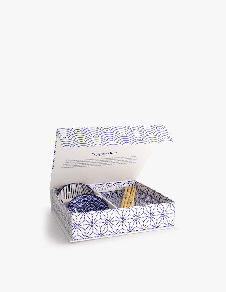 TOKYO design studio Piatto Nippon Blue Sushi - immagine 2 TOKYO design studio Piatto Nippon Blue Sushi - immagine 2