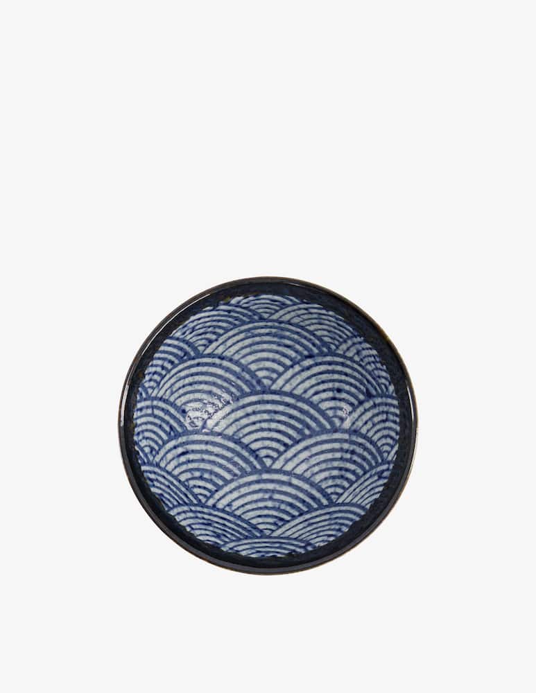 rinascente TOKYO design studio Aisai Seigaiha Ciotola 600ml - Blu