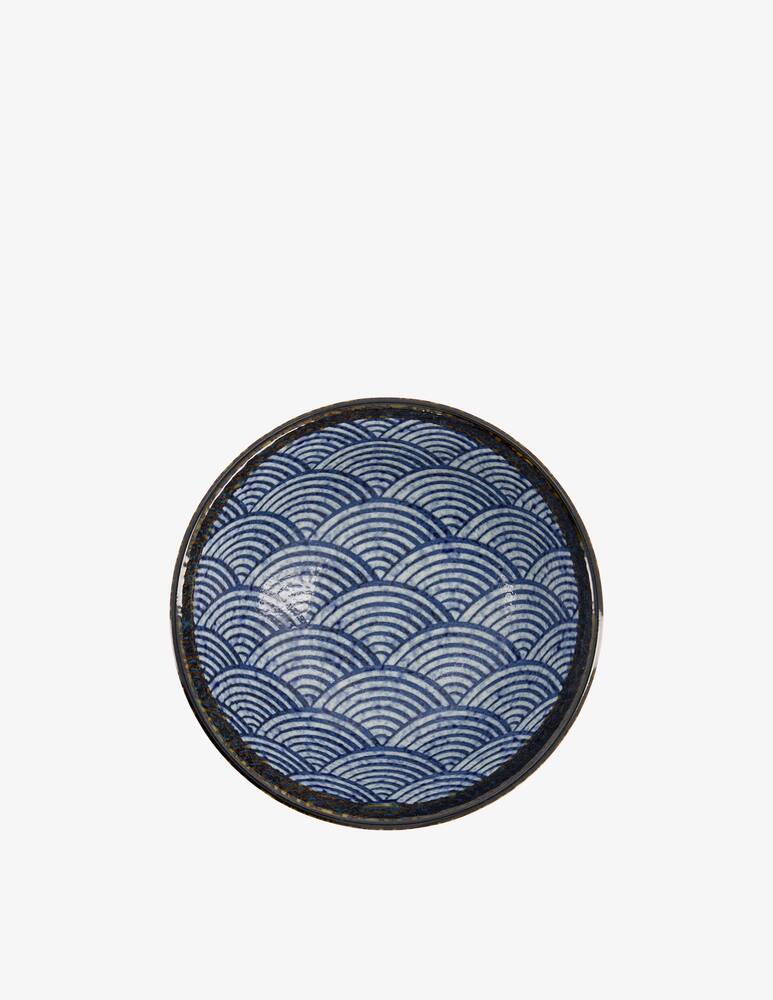 rinascente TOKYO design studio Aisai Seigaiha Ramen Bowl 1300ml - Blue