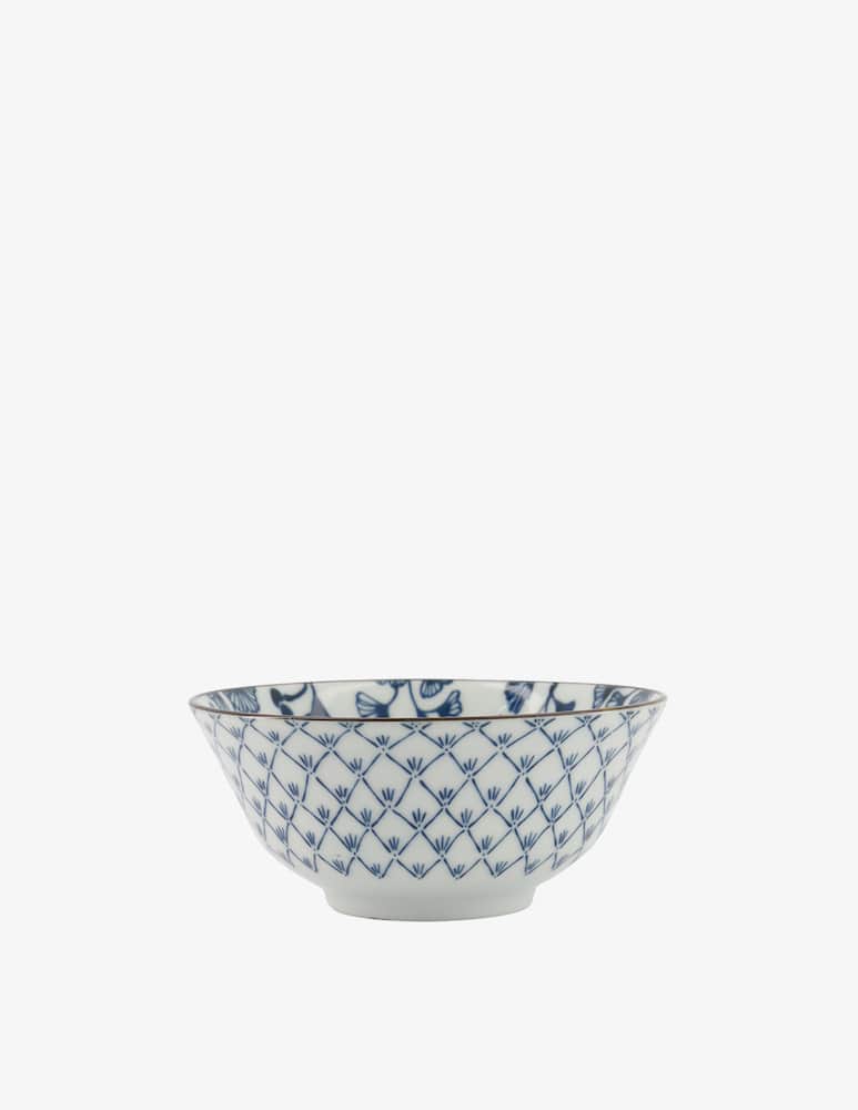 rinascente TOKYO design studio Flora Japonica Tayo Bowl Cm 500Ml Maple - Blue