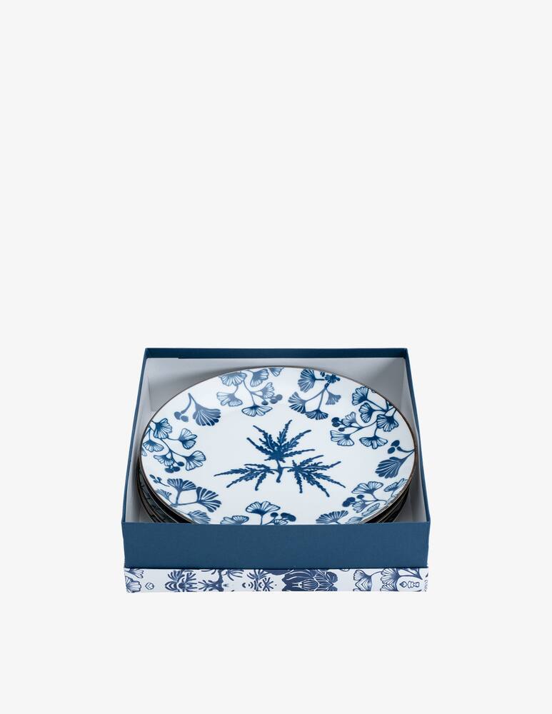 rinascente TOKYO design studio Flora Japonica Piatto Regalo 4Pz - Blu