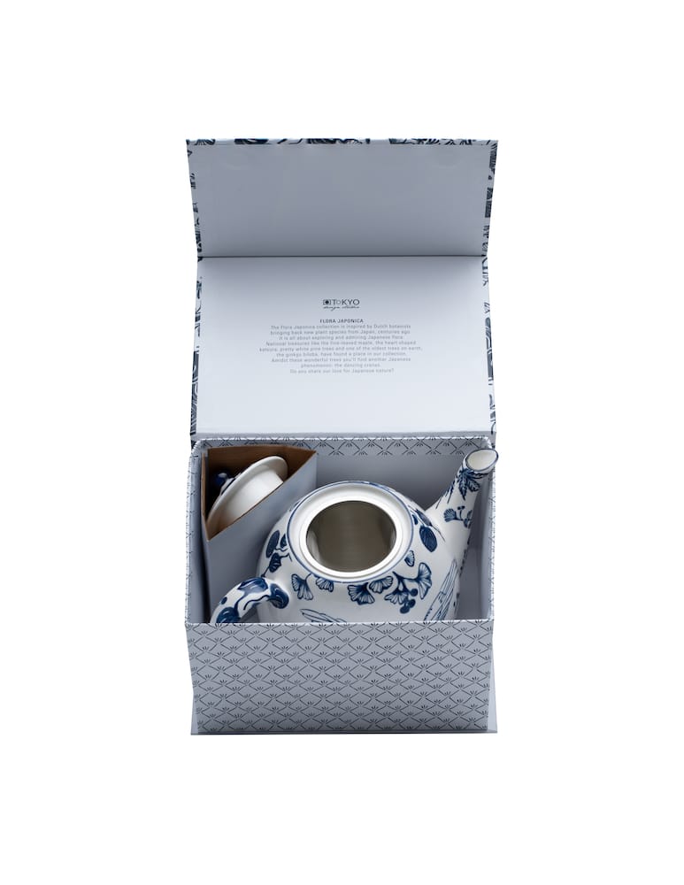 TOKYO design studio Teiera rotonda Flora Japonica 24x16.5cm 1300ml - immagine 1 TOKYO design studio Teiera rotonda Flora Japonica 24x16.5cm 1300ml - immagine 1