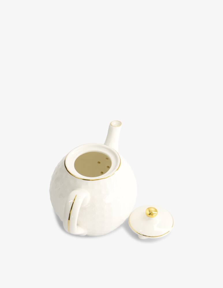 rinascente TOKYO design studio Nippon White Gold Rim Round Teiera