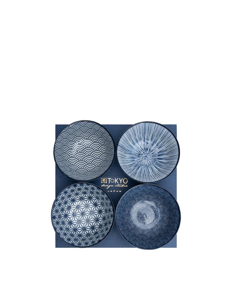 TOKYO design studio Rice Bowl Giftbox 4pcs 12x6.4cm 300ml - picture 2 TOKYO design studio Rice Bowl Giftbox 4pcs 12x6.4cm 300ml - picture 2
