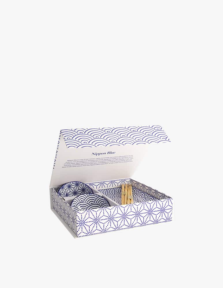 TOKYO design studio Piatto Nippon Blue Sushi - immagine 2 TOKYO design studio Piatto Nippon Blue Sushi - immagine 2