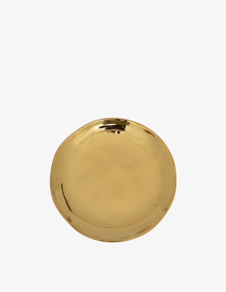 rinascente Urban Nature Culture Good Morning Plate Gold, Ø14 Cm
