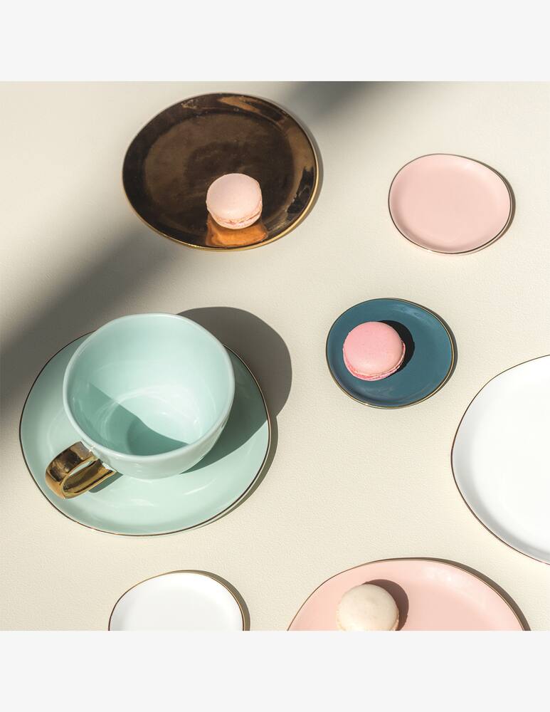 rinascente Urban Nature Culture Good Morning Plate Gold, Ø14 Cm