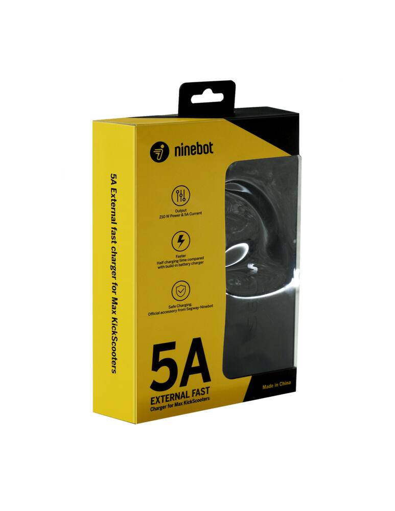 rinascente Segway 5A Fast Charger for Segway Max G30 - Black