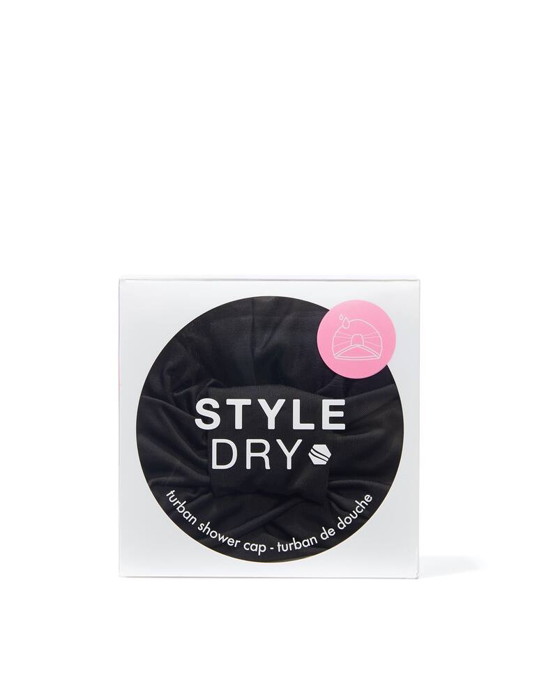 rinascente STYLEDRY Original turban shower cap After Dark