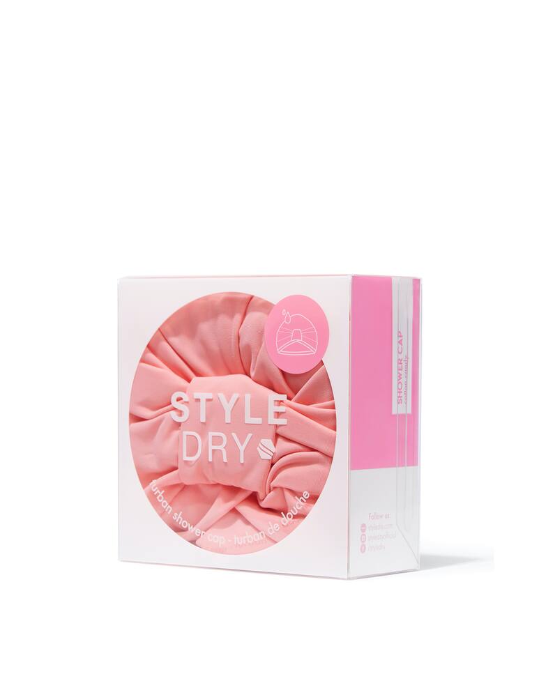 rinascente STYLEDRY Original turban shower cap Cotton Candy