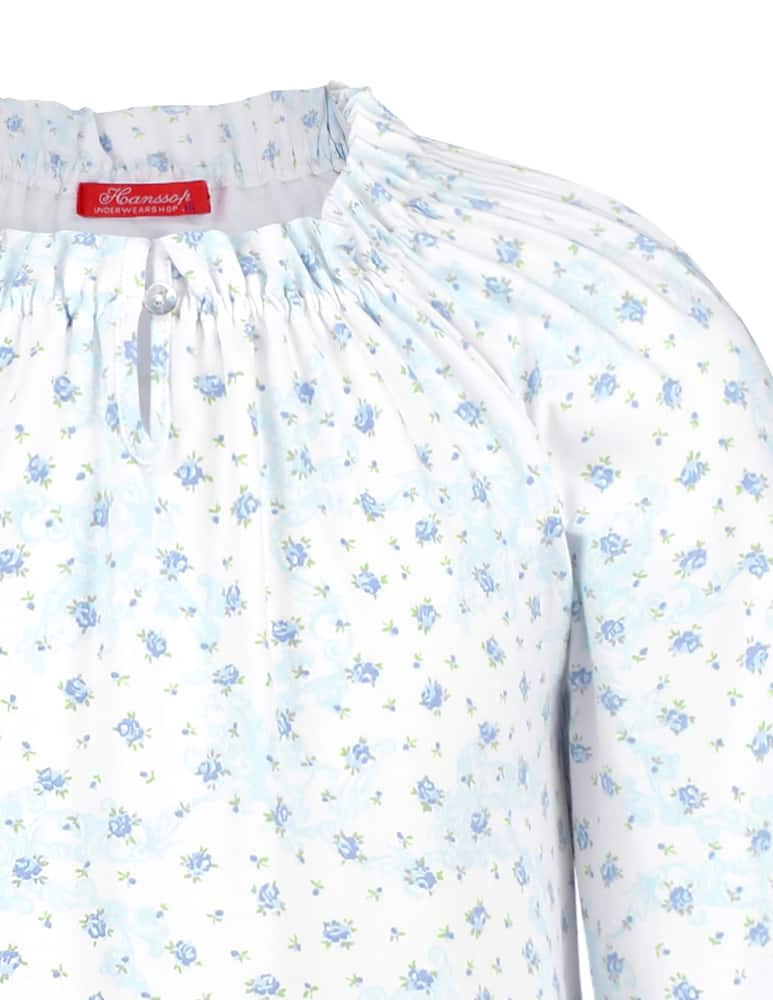 rinascente Hanssop Nightdress long sleeve small flower