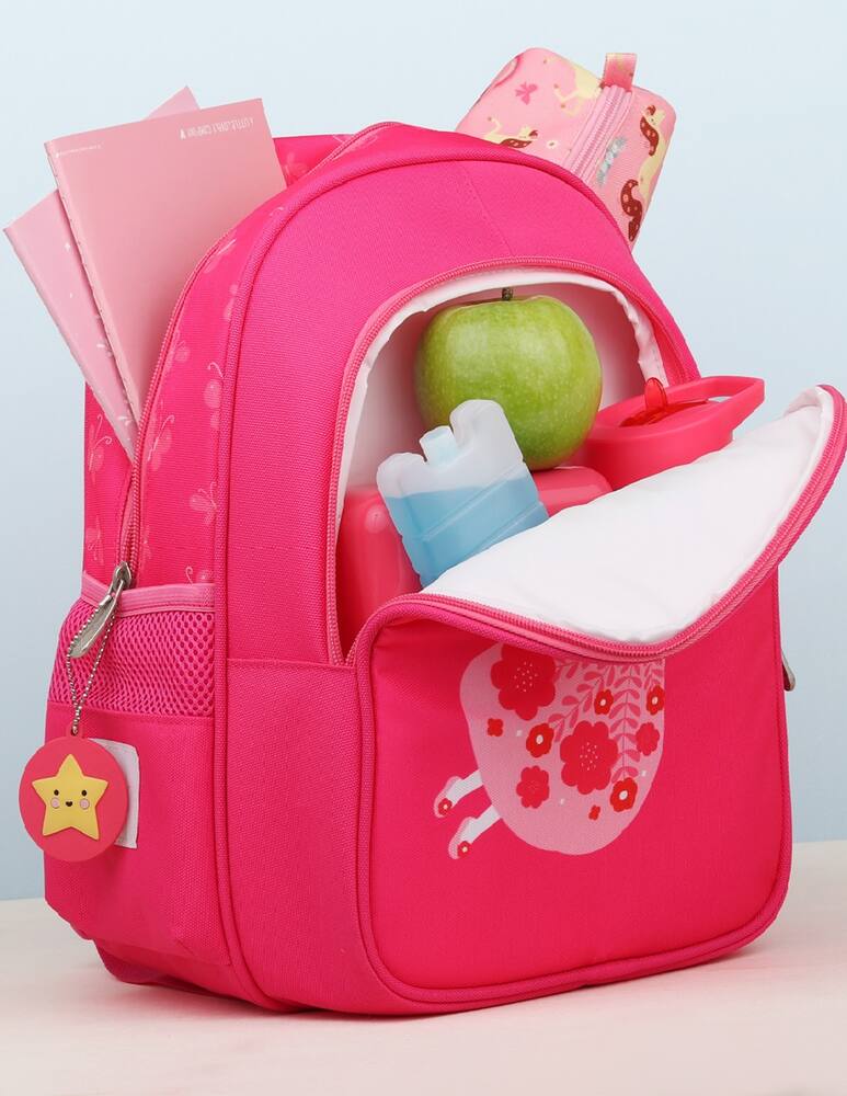 rinascente Little Lovely Company Big backpack with pocket fairy - pink