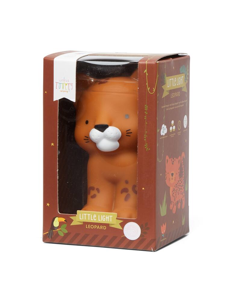 rinascente Little Lovely Company Small leopard led light - orange