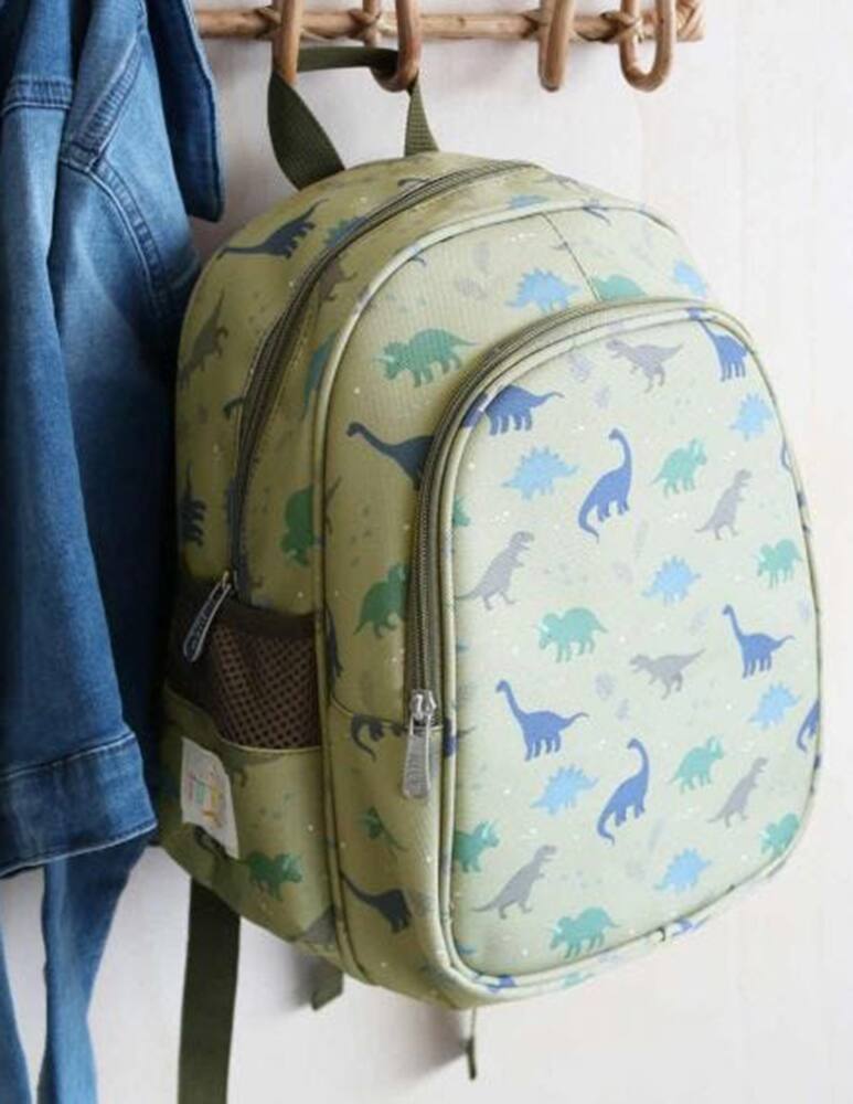 rinascente Little Lovely Company Zaino grande con tasca termica Dinosauri