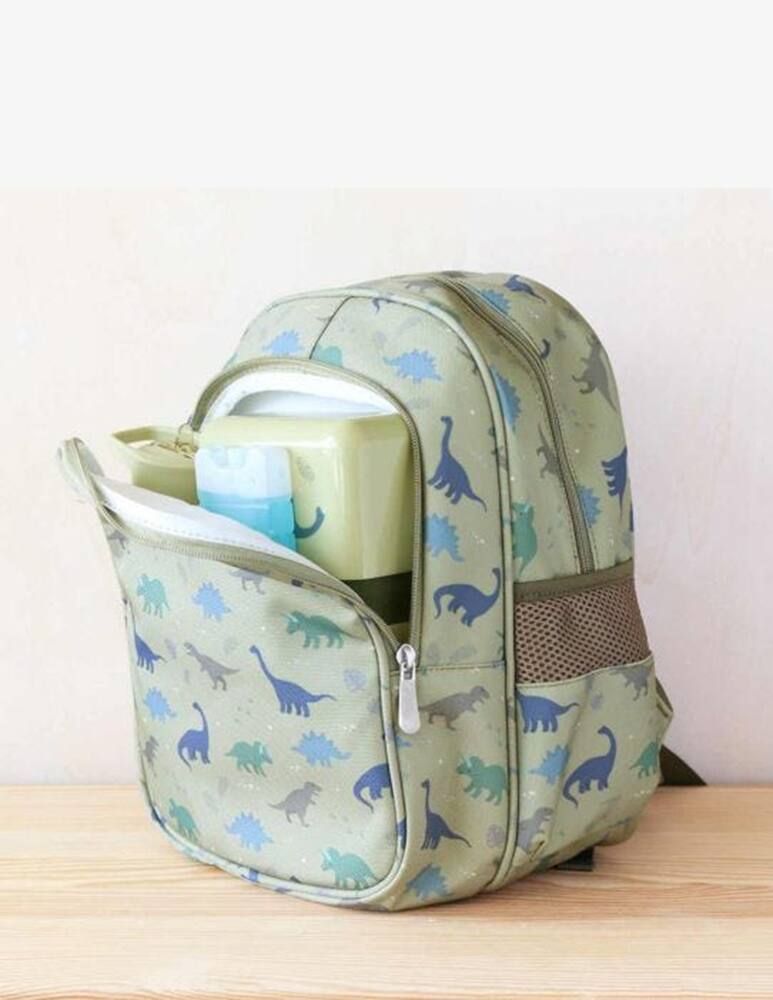 rinascente Little Lovely Company Zaino grande con tasca termica Dinosauri