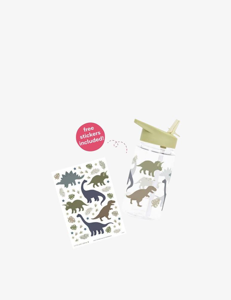 rinascente Little Lovely Company Borraccia con cannuccia Dinosauri 450ml