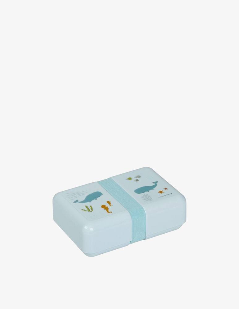 rinascente Little Lovely Company Contenitore porta pranzo balena - azzurro