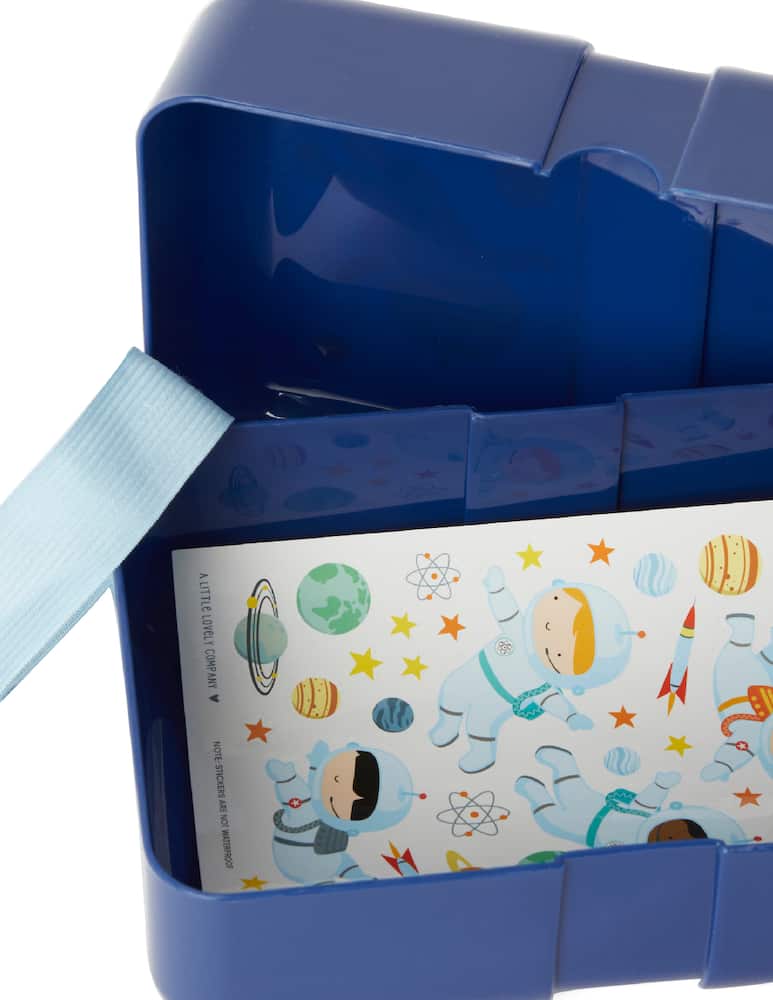 rinascente Little Lovely Company Astronaut lunch box - blue