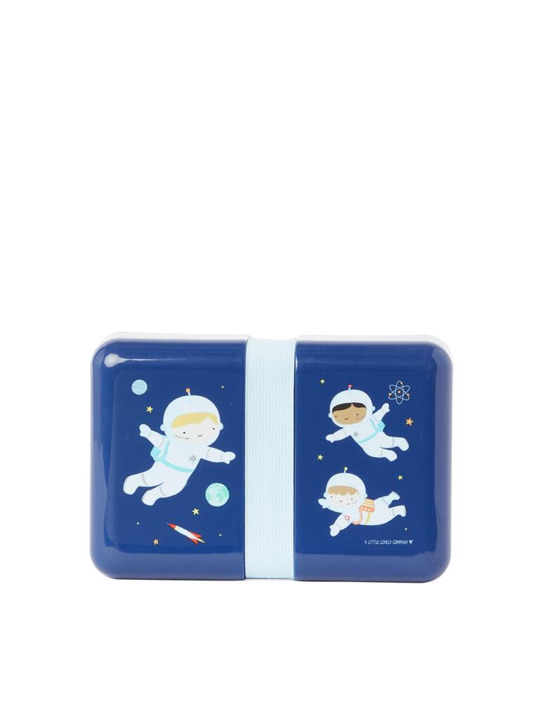 rinascente Little Lovely Company Astronaut lunch box - blue